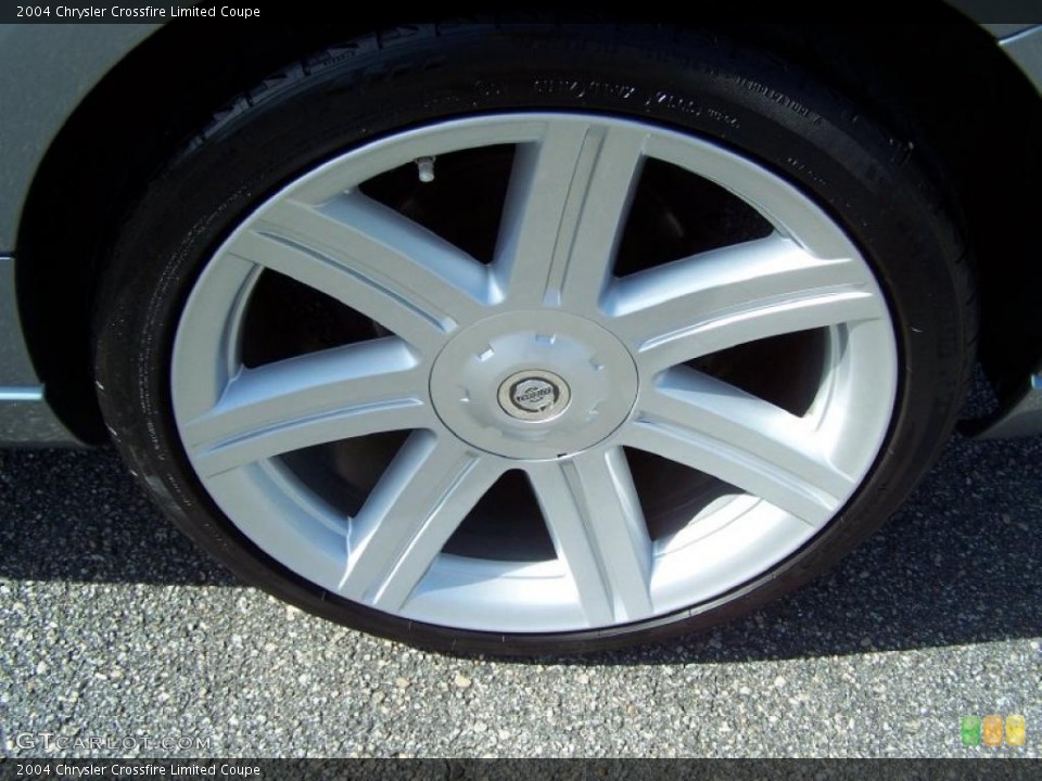 2004 Chrysler Crossfire Limited Coupe Wheel and Tire Photo #34647448