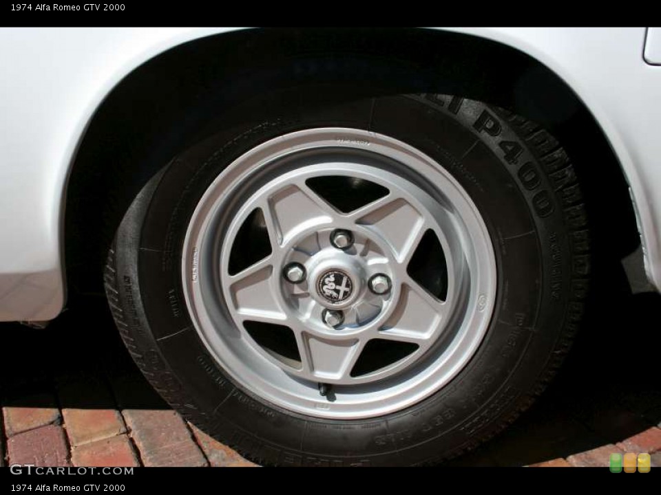 1974 Alfa Romeo GTV Wheels and Tires