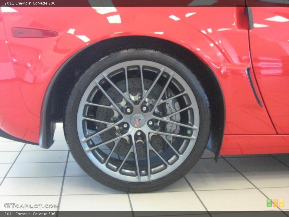2011 Chevrolet Corvette Z06 Wheel and Tire Photo #34884497