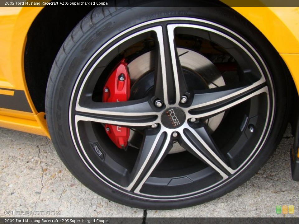 2009 Ford Mustang Custom Wheel and Tire Photo #34992163