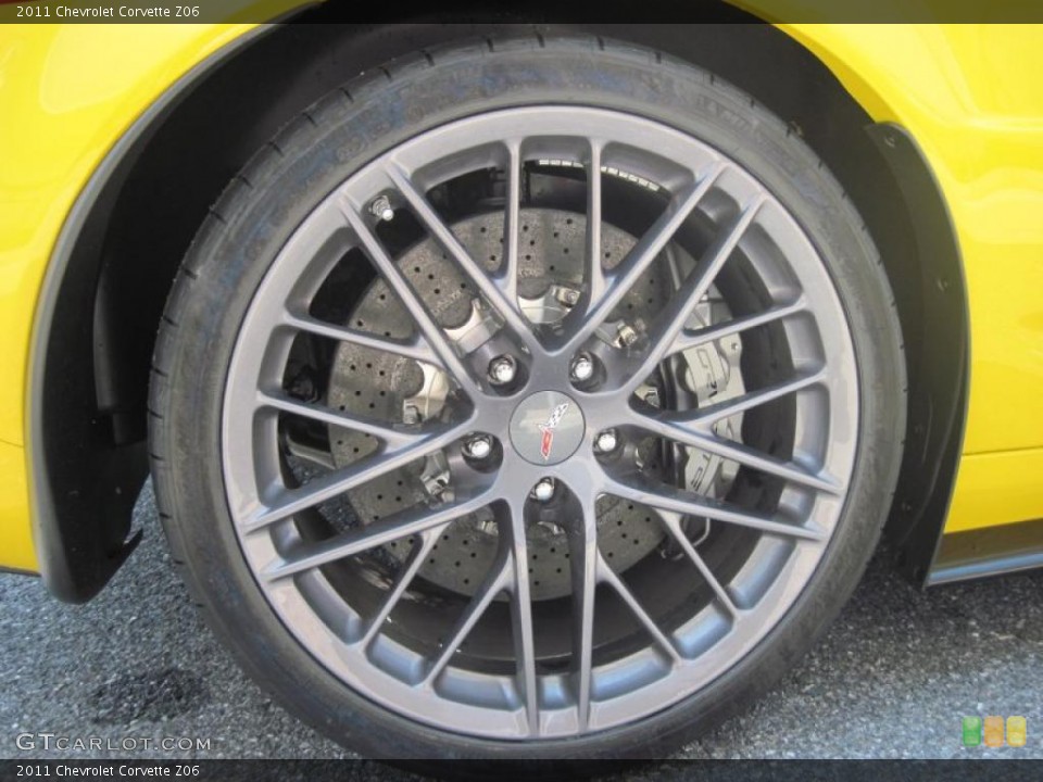 2011 Chevrolet Corvette Z06 Wheel and Tire Photo #35112713