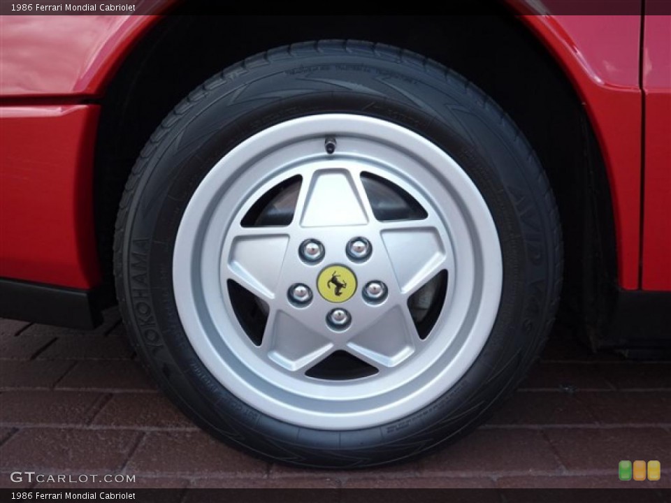 1986 Ferrari Mondial Cabriolet Wheel and Tire Photo #35355153