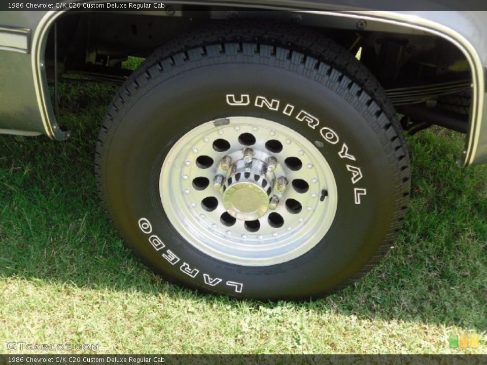1986 Chevrolet C/K Custom Wheel and Tire Photo #35625557