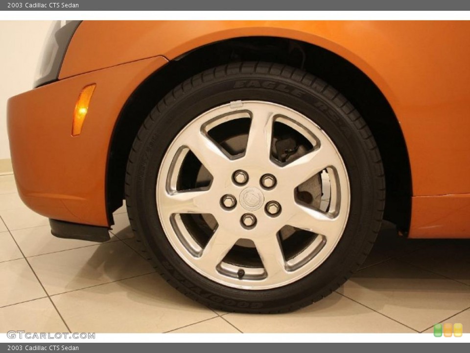 2003 Cadillac CTS Sedan Wheel and Tire Photo #35831300