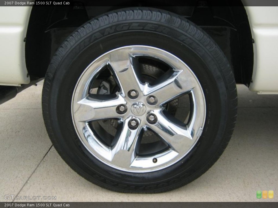 2007 Dodge Ram 1500 SLT Quad Cab Wheel and Tire Photo #35878109