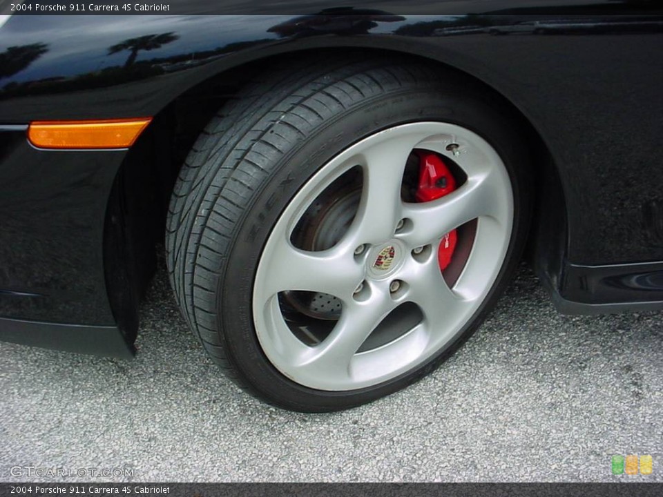 2004 Porsche 911 Carrera 4S Cabriolet Wheel and Tire Photo #359611