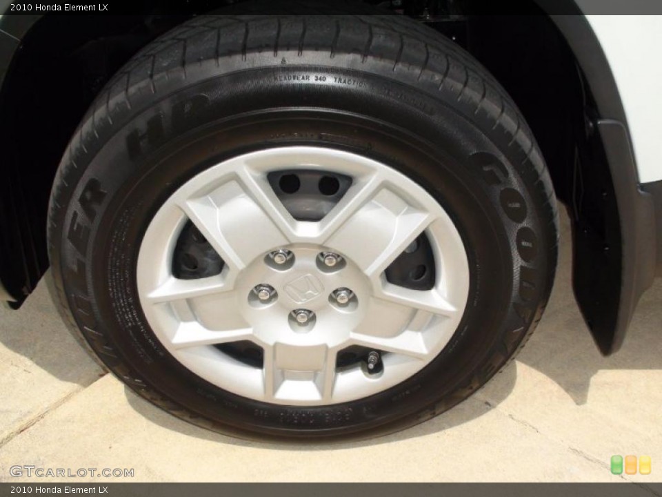 2010 Honda Element LX Wheel and Tire Photo #35988875