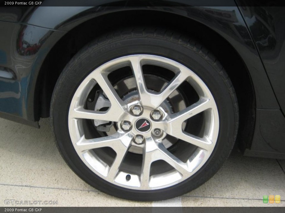 2009 Pontiac G8 GXP Wheel and Tire Photo #36021293