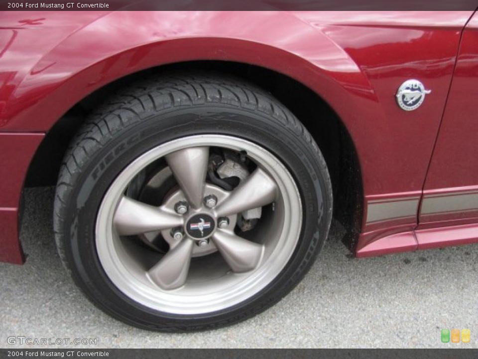 2004 Ford Mustang GT Convertible Wheel and Tire Photo #36274442