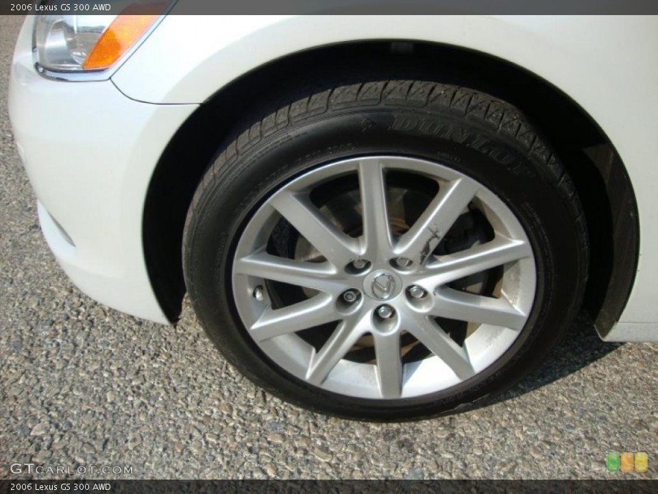 2006 Lexus GS 300 AWD Wheel and Tire Photo #36371870
