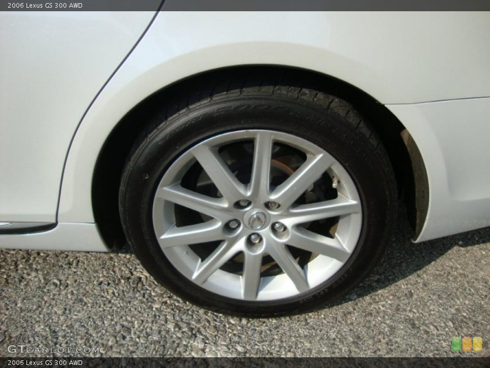 2006 Lexus GS 300 AWD Wheel and Tire Photo #36371886
