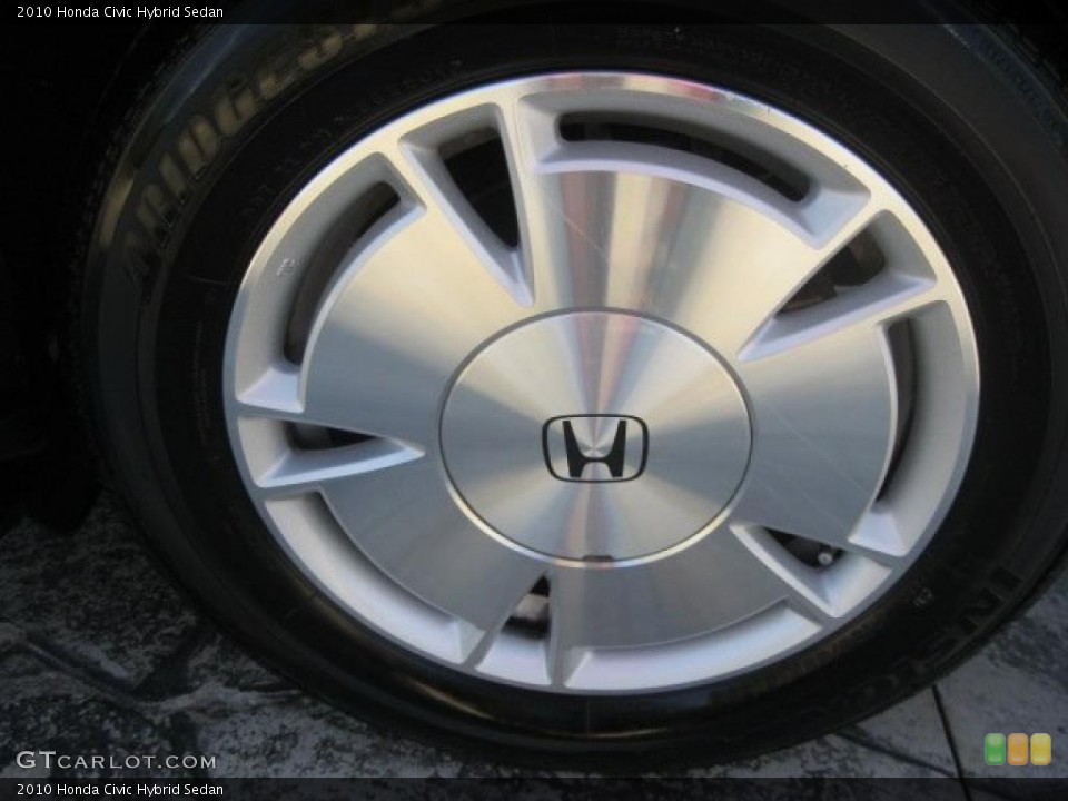 2010 Honda Civic Hybrid Sedan Wheel and Tire Photo #36776975