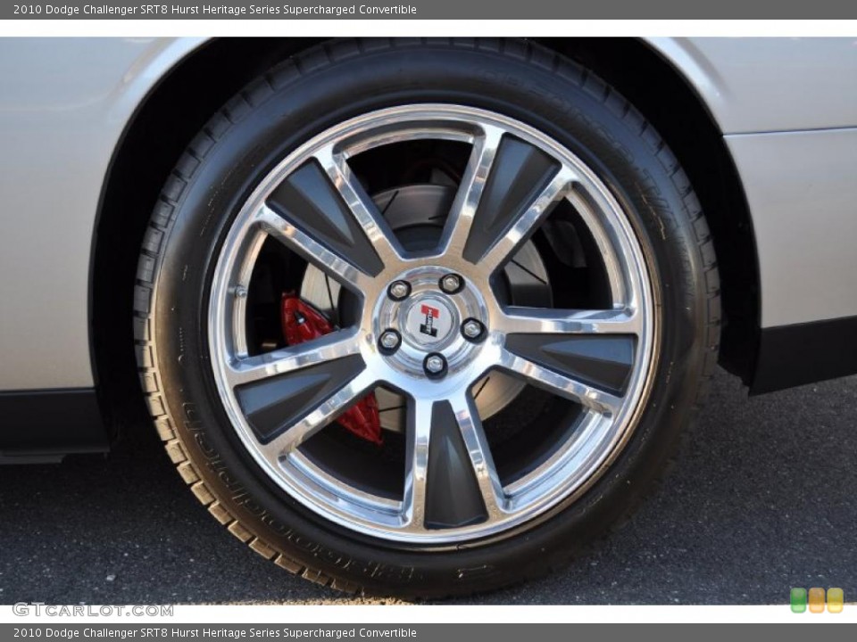 2010 Dodge Challenger SRT8 Hurst Heritage Series Supercharged Convertible Wheel and Tire Photo #36801105