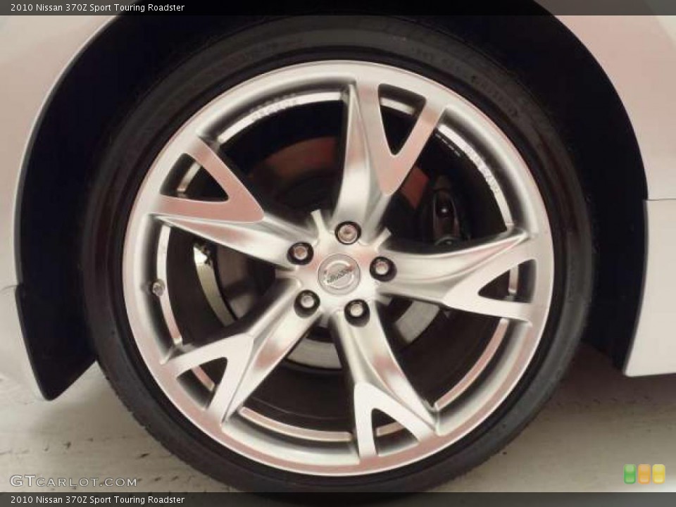 2010 Nissan 370Z Sport Touring Roadster Wheel and Tire Photo #36855336