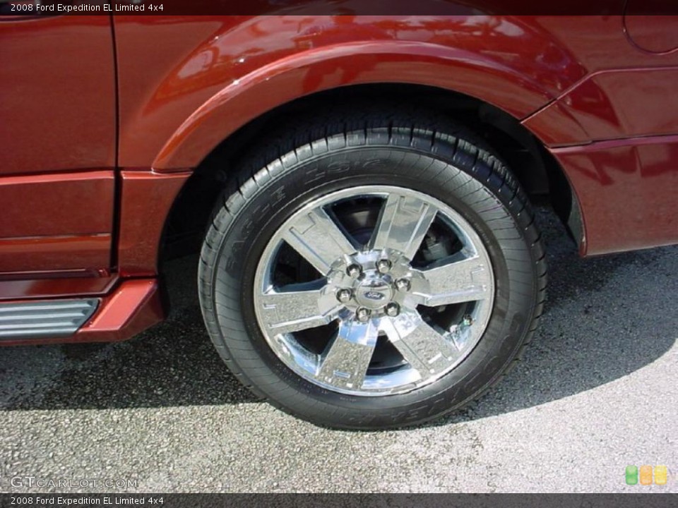 2008 Ford Expedition EL Limited 4x4 Wheel and Tire Photo #37150784