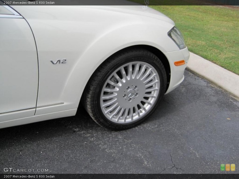 2007 Mercedes-Benz S 600 Sedan Wheel and Tire Photo #37277869