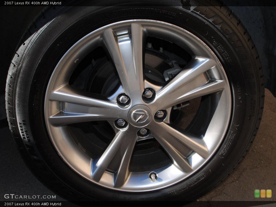 2007 Lexus RX 400h AWD Hybrid Wheel and Tire Photo #37304829