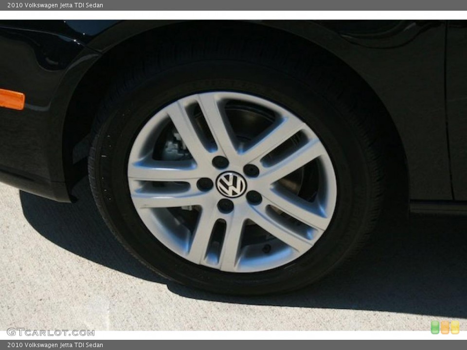 2010 Volkswagen Jetta TDI Sedan Wheel and Tire Photo #37320557