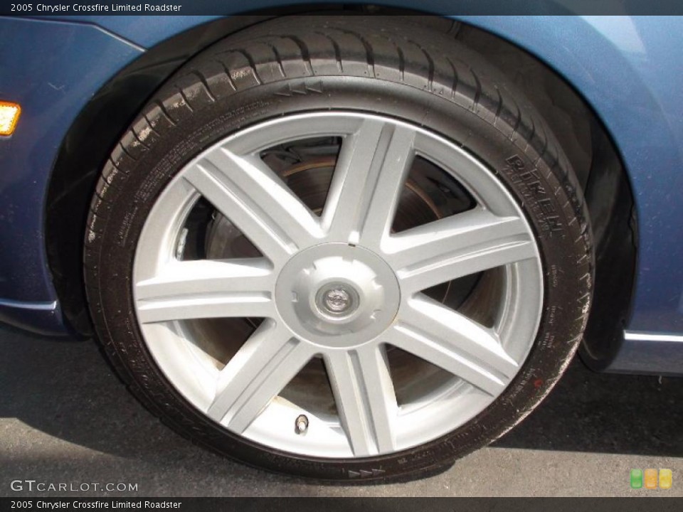 2005 Chrysler Crossfire Limited Roadster Wheel and Tire Photo #37320589