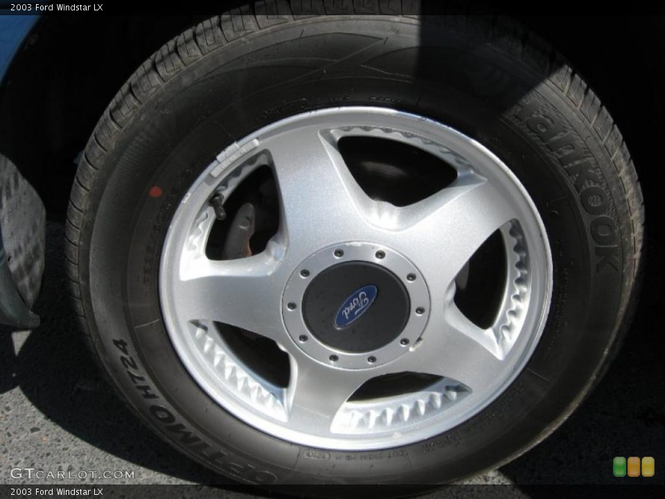 2003 Ford Windstar LX Wheel and Tire Photo #37328679
