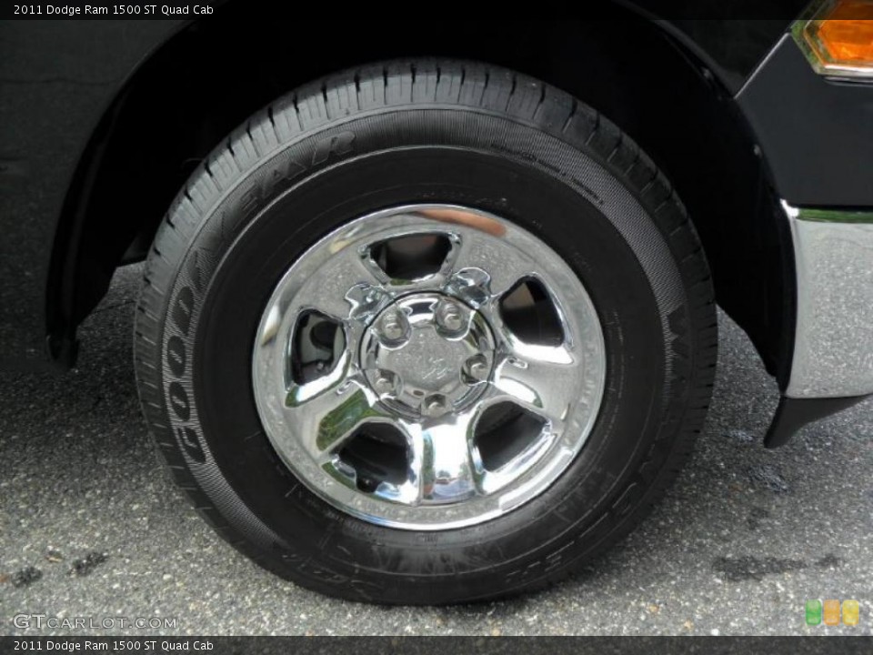 2011 Dodge Ram 1500 ST Quad Cab Wheel and Tire Photo #37336032