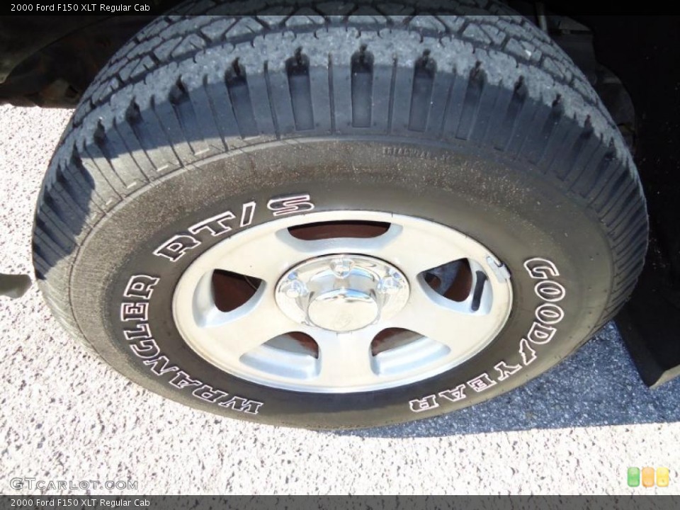 2000 Ford F150 XLT Regular Cab Wheel and Tire Photo #37348208