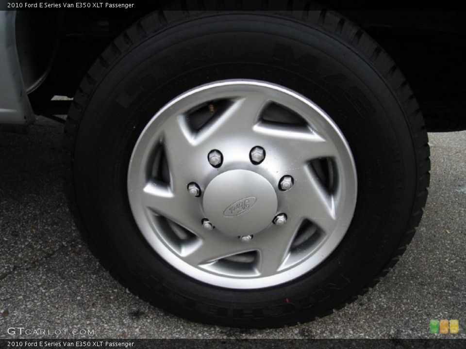 2010 Ford E Series Van E350 XLT Passenger Wheel and Tire Photo #37392233