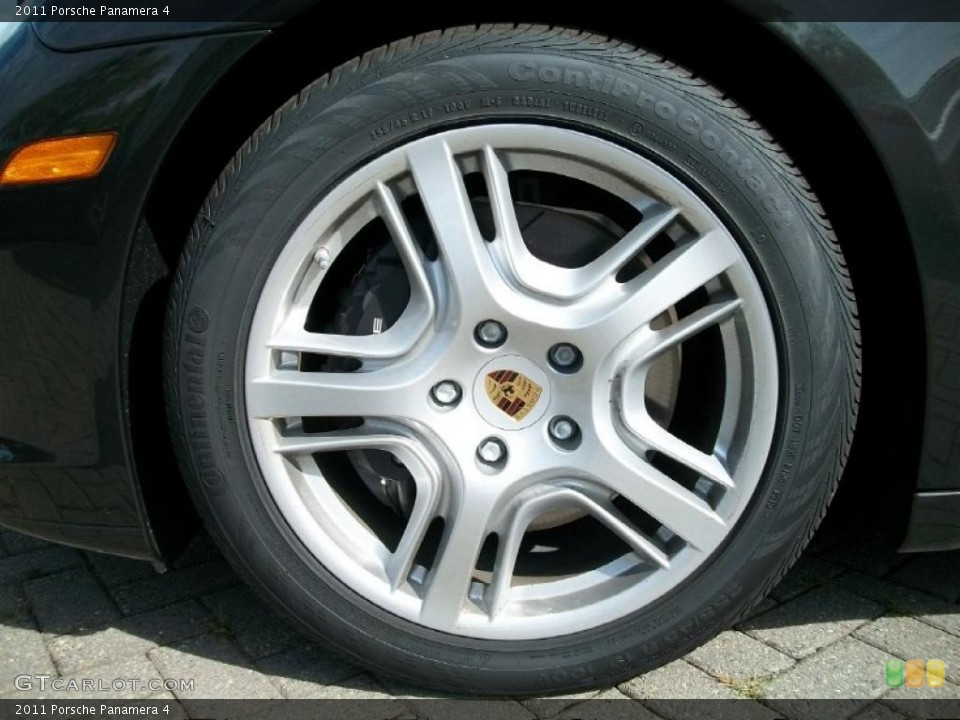 2011 Porsche Panamera 4 Wheel and Tire Photo #37398501
