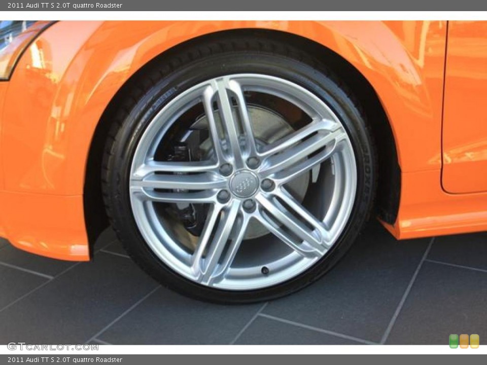 2011 Audi TT S 2.0T quattro Roadster Wheel and Tire Photo #37400026
