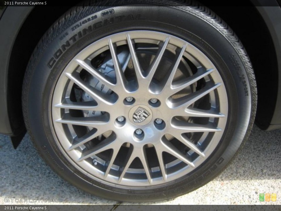 2011 Porsche Cayenne S Wheel and Tire Photo #37410562
