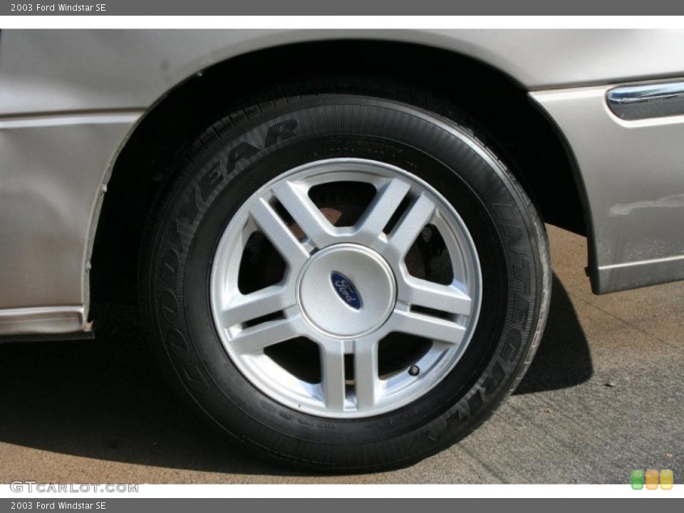 2003 Ford Windstar SE Wheel and Tire Photo #37413994