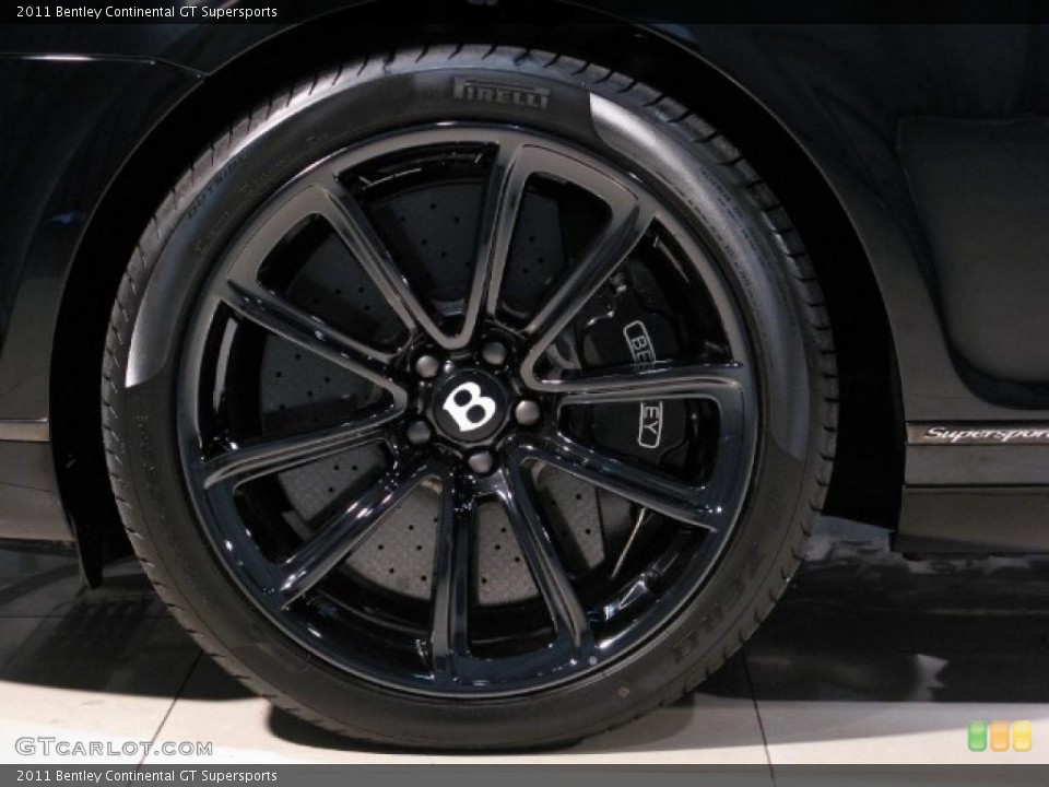 2011 Bentley Continental GT Supersports Wheel and Tire Photo #37429406