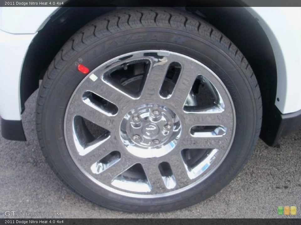 2011 Dodge Nitro Heat 4.0 4x4 Wheel and Tire Photo #37431214