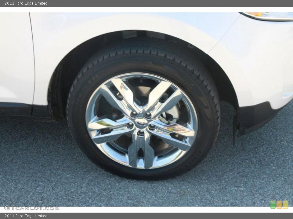 2011 Ford Edge Limited Wheel and Tire Photo #37434251