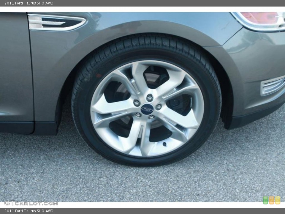 2011 Ford Taurus SHO AWD Wheel and Tire Photo #37434542