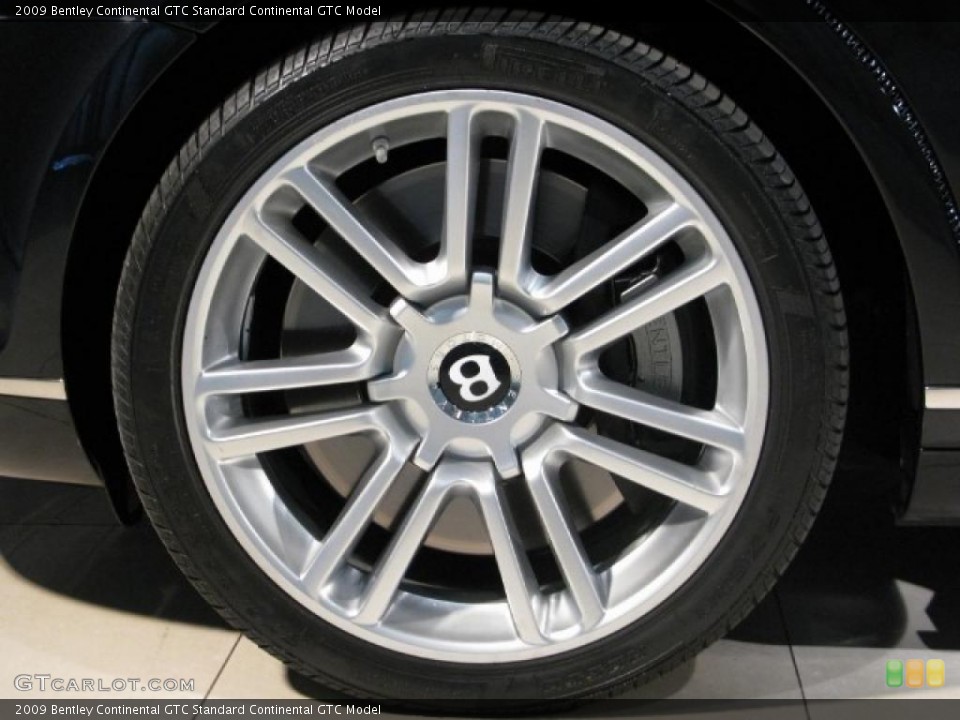 2009 Bentley Continental GTC  Wheel and Tire Photo #37436154