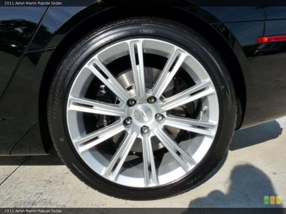 2011 Aston Martin Rapide Sedan Wheel and Tire Photo #37444126
