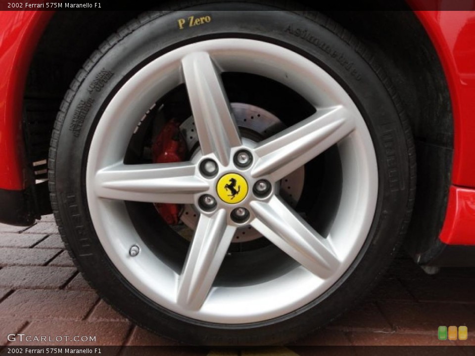 2002 Ferrari 575M Maranello F1 Wheel and Tire Photo #37447706