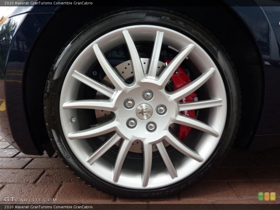 2010 Maserati GranTurismo Convertible GranCabrio Wheel and Tire Photo #37448914