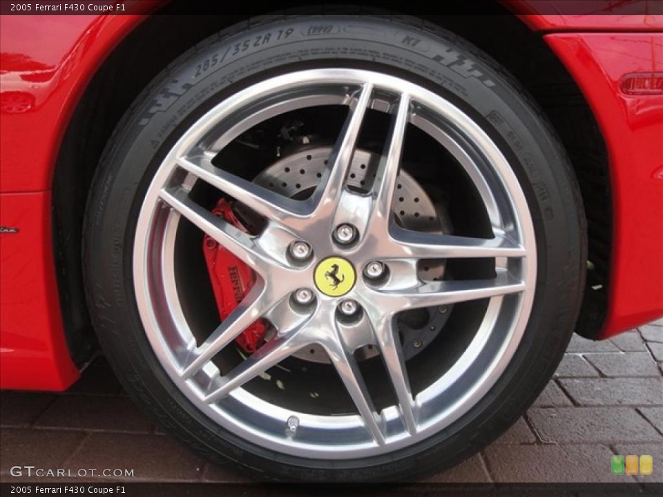 2005 Ferrari F430 Coupe F1 Wheel and Tire Photo #37449922
