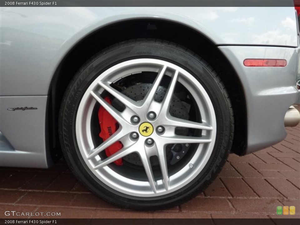2008 Ferrari F430 Spider F1 Wheel and Tire Photo #37450545