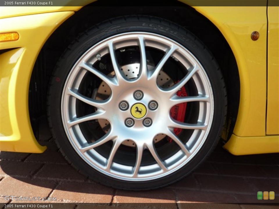 2005 Ferrari F430 Coupe F1 Wheel and Tire Photo #37450961