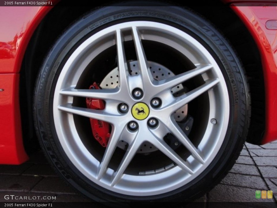 2005 Ferrari F430 Spider F1 Wheel and Tire Photo #37452577