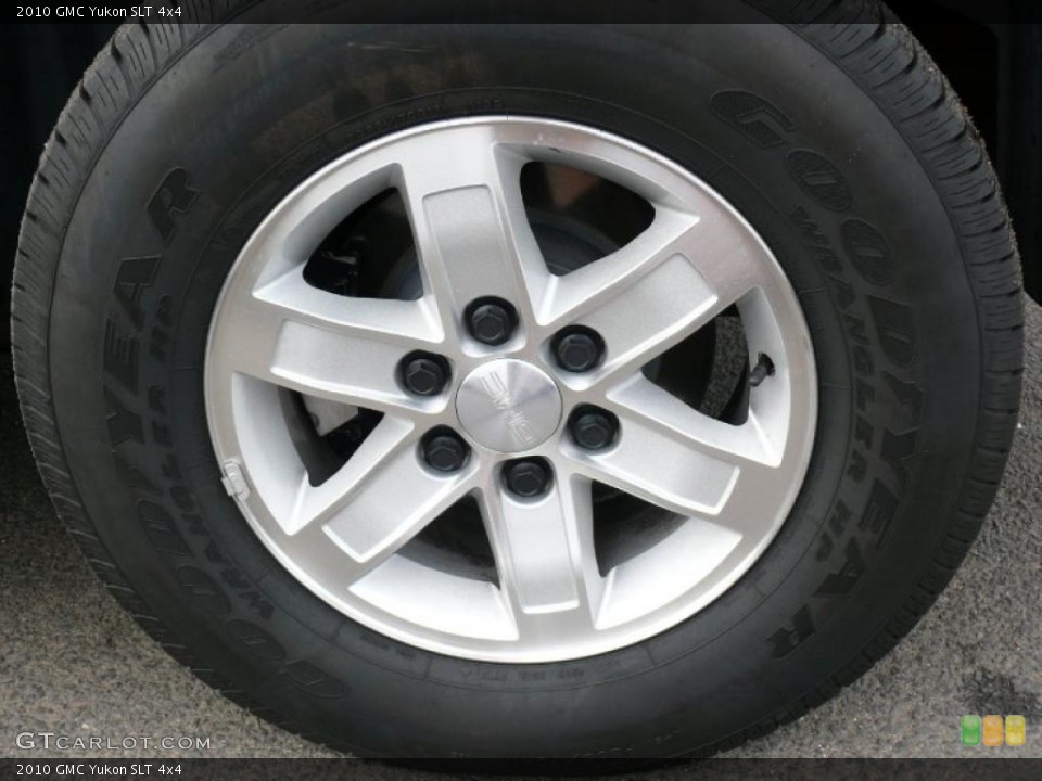 2010 GMC Yukon SLT 4x4 Wheel and Tire Photo #37455785