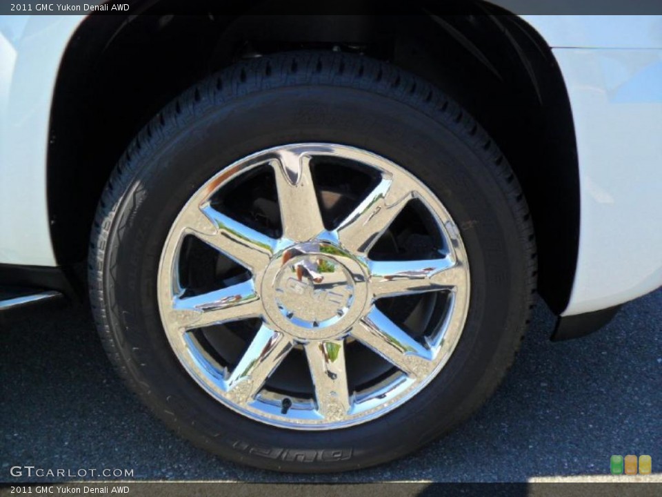 2011 GMC Yukon Denali AWD Wheel and Tire Photo #37457685