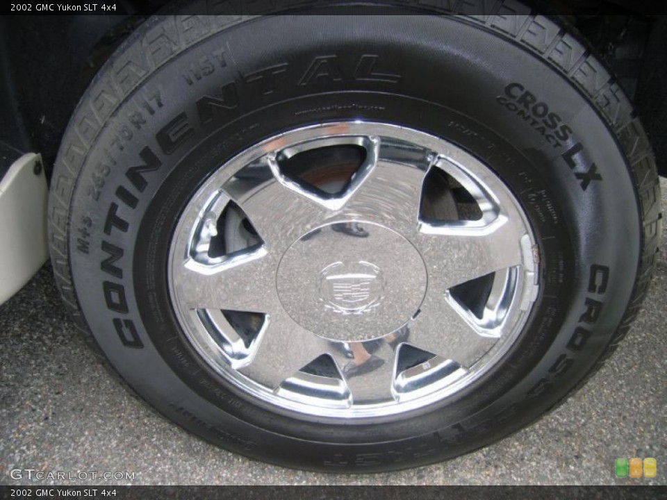 2002 GMC Yukon SLT 4x4 Wheel and Tire Photo #37478481