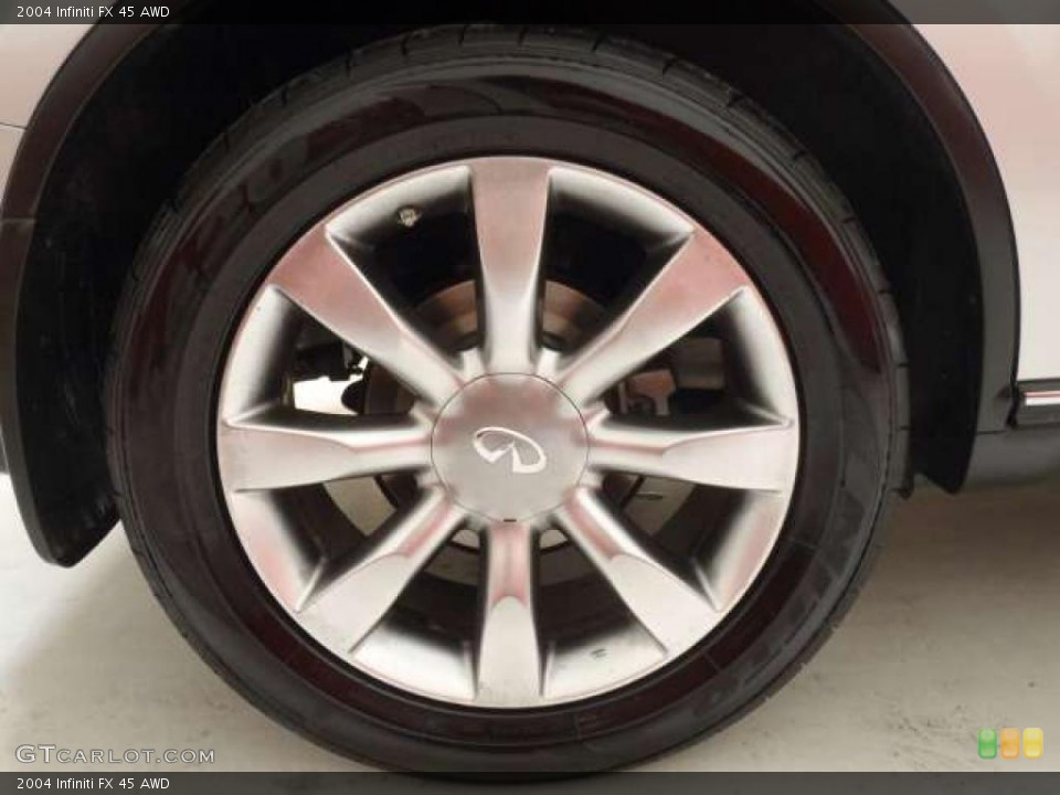 2004 Infiniti FX 45 AWD Wheel and Tire Photo #37494228