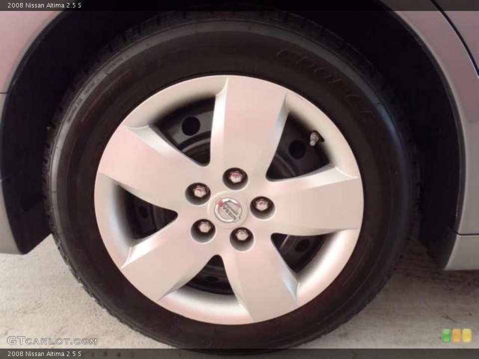 2008 Nissan Altima 2.5 S Wheel and Tire Photo #37494580