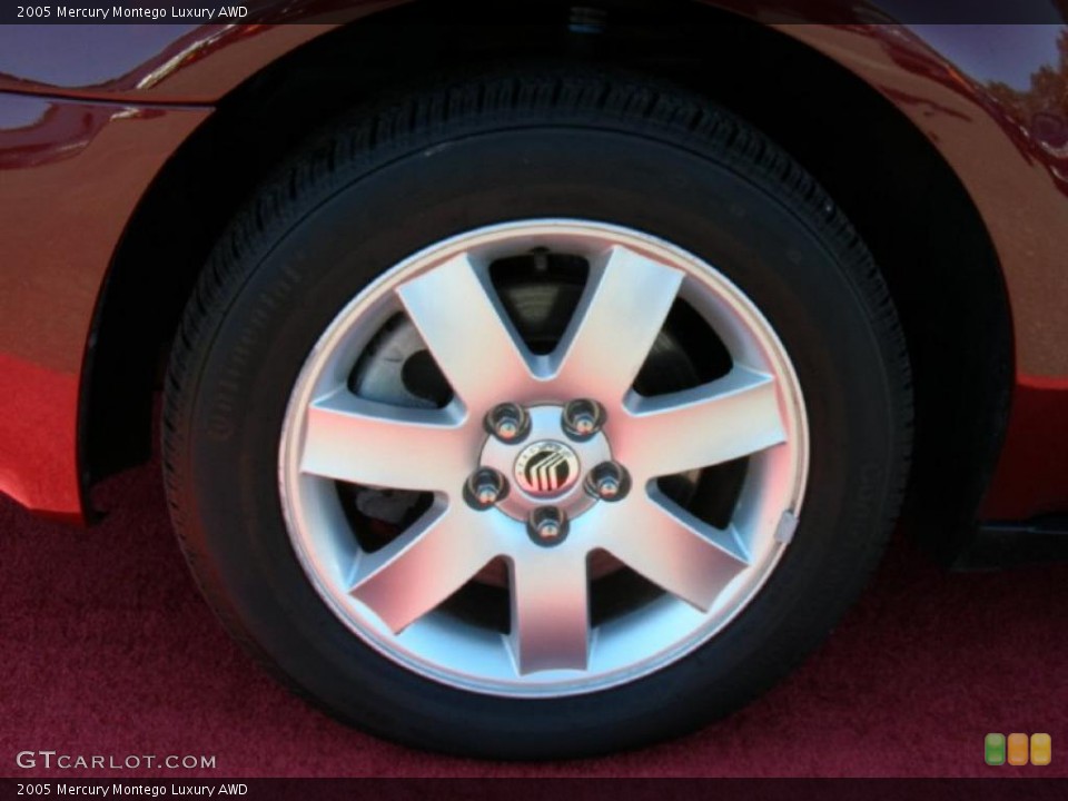 2005 Mercury Montego Luxury AWD Wheel and Tire Photo #37507670