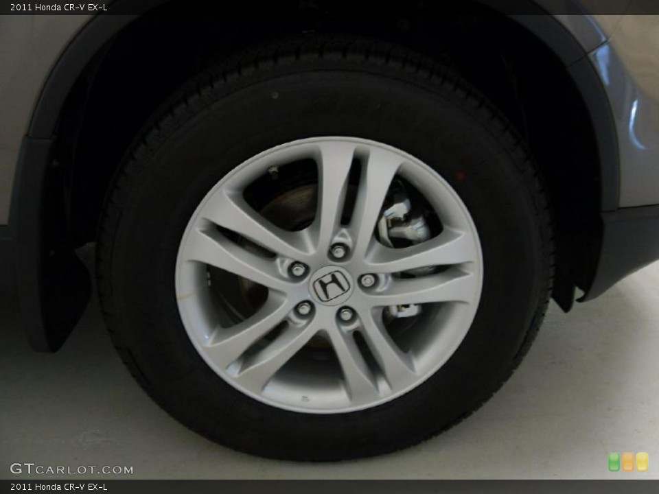 2011 Honda CR-V EX-L Wheel and Tire Photo #37535128